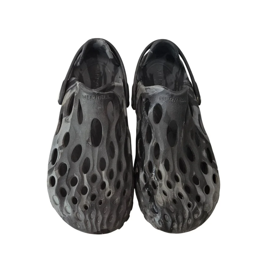 Merrell Hydro Moc Water Clogs Shoes‎ Lightweight Comfortable Black Size M4.5/W6